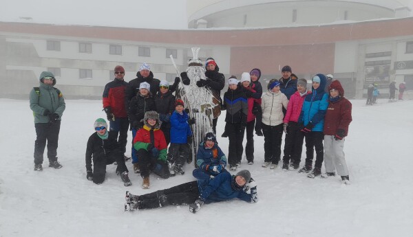 Soustředění na Pradědu v plném proudu