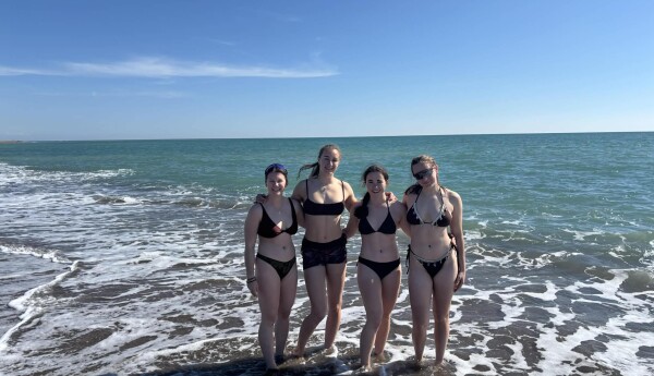 V únoru trénujeme i na vodě